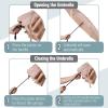 imageMr Pen Windproof Travel Umbrella Automatic Umbrellas for Rain CompactNude Beige
