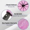 imageMr Pen Windproof Travel Umbrella Automatic Umbrellas for Rain CompactPastel Magenta