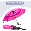 imageMr Pen Windproof Travel Umbrella Automatic Umbrellas for Rain CompactPink Blossom