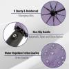 imageMr Pen Windproof Travel Umbrella Automatic Umbrellas for Rain CompactPurple