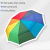 imageMr Pen Windproof Travel Umbrella Automatic Umbrellas for Rain CompactRainbow Ray