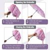 imageMr Pen Windproof Travel Umbrella Automatic Umbrellas for Rain CompactSplatter Paint