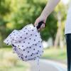 imageMr Pen Windproof Travel Umbrella Automatic Umbrellas for Rain CompactWhite Polka Dots