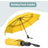 imageMr Pen Windproof Travel Umbrella Automatic Umbrellas for Rain CompactYellow