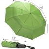 imageMr Pen Windproof Travel Umbrella Lush Leaf Automatic Umbrellas for Rain Compact Umbrella Travel Umbrella Compact Umbrella Windproof Umbrella Umbrellas for Rain Windproof Portable Umbrella
