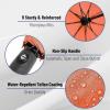 imageMr Pen Windproof Travel Umbrella Orange Red Automatic Umbrellas for Rain Compact Umbrella Umbrellas for Rain Windproof