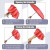 imageMr Pen Windproof Travel Umbrella Radiant Rouge Automatic Umbrellas for Rain Compact Umbrella Travel Umbrella Compact Umbrella Windproof Umbrella Umbrellas for Rain Windproof Portable Umbrella