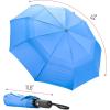 imageMr Pen Windproof Travel Umbrella Royal Blue Automatic Umbrellas for Rain Umbrellas for Rain Windproof Portable Umbrella
