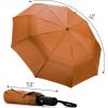 imageMr Pen Windproof Travel Umbrella Tawny Glow Automatic Umbrellas for Rain Compact Umbrella Travel Umbrella Compact Umbrella Windproof Umbrella Umbrellas for Rain Windproof Portable Umbrella