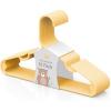 imageMr Pen Kids Plastic Hangers  10 Pack Yellow Perfect for Childrens ClothesYellow