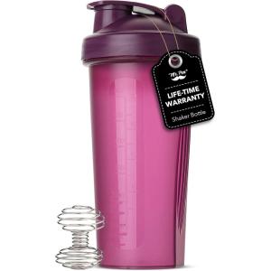 imageMr Pen Shaker Bottles for Protein Mixes 28 oz Protein Shaker Bottle with Wire Whisk Ball Shaker Cup Mixer Bottle Protein Shake Bottles Protein Bottle Protein Shake BottlePurple