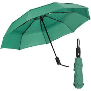 imageMr Pen Windproof Travel Umbrella Automatic Umbrellas for Rain CompactDark Green