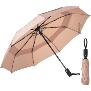imageMr Pen Windproof Travel Umbrella Automatic Umbrellas for Rain CompactNude Beige