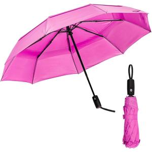 imageMr Pen Windproof Travel Umbrella Automatic Umbrellas for Rain CompactPink Blossom
