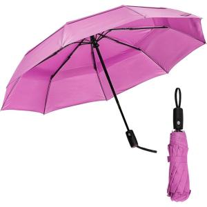 imageMr Pen Windproof Travel Umbrella Violet Automatic Umbrellas for Rain Compact Umbrella Umbrellas for Rain Windproof
