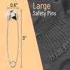 imageMr Pen Safety Pins 5 Inch 10 Pack Silver Safety Pin Safety Pins for Clothes Extra Large Safety Pins Heavy Duty Giant Safety Pin Large Safety Pin Oversized Safety PinsSilver