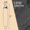 imageMr Pen Safety Pins 5 Inch 10 Pack Silver Safety Pin Safety Pins for Clothes Extra Large Safety Pins Heavy Duty Giant Safety Pin Large Safety Pin Oversized Safety PinsSilver