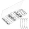imageMr Pen Safety Pins 5 Inch 10 Pack Silver Safety Pin Safety Pins for Clothes Extra Large Safety Pins Heavy Duty Giant Safety Pin Large Safety Pin Oversized Safety PinsSilver