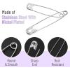 imageMr Pen Safety Pins 5 Inch 10 Pack Silver Safety Pin Safety Pins for Clothes Extra Large Safety Pins Heavy Duty Giant Safety Pin Large Safety Pin Oversized Safety PinsSilver