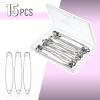 imageMr Pen Safety Pins 5 Inch 10 Pack Silver Safety Pin Safety Pins for Clothes Extra Large Safety Pins Heavy Duty Giant Safety Pin Large Safety Pin Oversized Safety PinsSilver