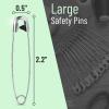 imageMr Pen Safety Pins 5 Inch 10 Pack Silver Safety Pin Safety Pins for Clothes Extra Large Safety Pins Heavy Duty Giant Safety Pin Large Safety Pin Oversized Safety PinsSilver