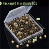 imageMr Pen Thumb Tacks 500 Pack Gold Flat Push Pins Thumbtack Flat Thumb Tacks Metal Push Pins Thumbtacks Push Pin Thumb Tack Thumbtacks Flat Flat Push Pins for Bulletin BoardBronze