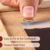 imageMr Pen Thumb Tacks 500 Pack Gold Flat Push Pins Thumbtack Flat Thumb Tacks Metal Push Pins Thumbtacks Push Pin Thumb Tack Thumbtacks Flat Flat Push Pins for Bulletin BoardBoho Decorative