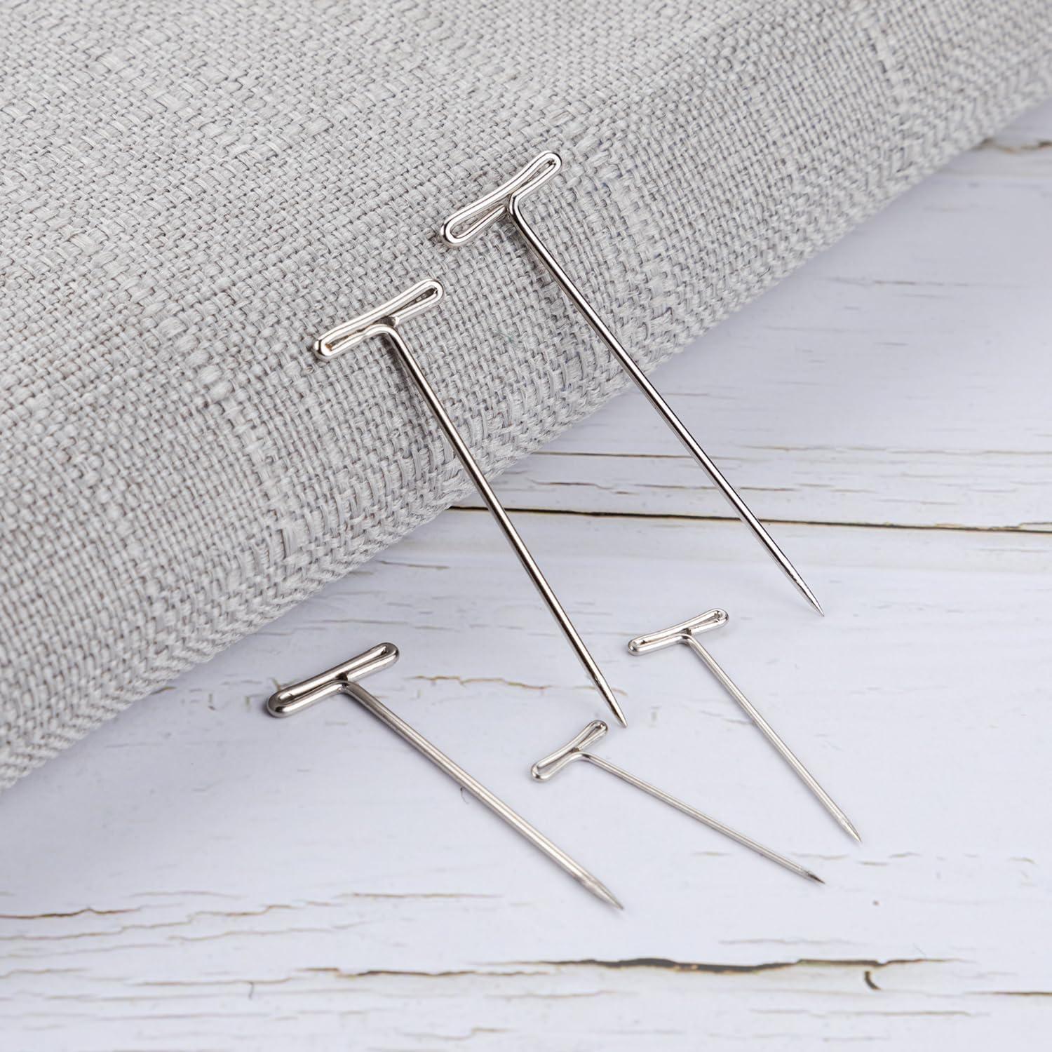 imageMr Pen T Pins 220 Pack Assorted Sizes TPins T Pins for Blocking Knitting Wig Pins T Pins for Wigs Wig Pins for Foam Head T Pins for Sewing Wig T Pins Blocking Pins T Pins for Office Wall440 Pack