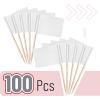 imageMr Pen Blank Toothpick Flags White 100 Pcs Cheese Markers Cheese Labels for Charcuterie Board Charcuterie Labels Cheese Board Labels Charcuterie Board Labels Buffet Labels Flag Toothpicks