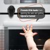 imageMr Pen Oven Lock Child Safety 1 Pack Black HeatResistant Oven Lock Stove Child Proof Stove Baby Proof Stove Locks Child Safety Oven Baby Proofing Oven Safety Locks for Babies