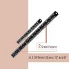 imageMr Pen Steel Rulers 6 8 12 14 inch Metal Rulers Pack of 4Black