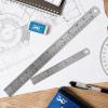 imageMr Pen Steel Rulers 6 8 12 14 inch Metal Rulers Pack of 4Gold