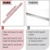 imageMr Pen Steel Rulers 6 8 12 14 inch Metal Rulers Pack of 4Rose Gold