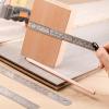 imageMr Pen Steel Rulers 6 8 12 14 inch Metal Rulers Pack of 4Silver