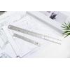 imageMr Pen Steel Rulers 6 8 12 14 inch Metal Rulers Pack of 4Silver