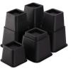 imageMr Pen Adjustable Bed Risers Furniture Risers Set of 4 Risers Elevation in Heights 3 5 or 8 Inch Table Riser Risers for Bed Frame Bed Height Risers Bed Raiser Bed Frame Riser Desk Risers