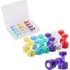 imageMr Pen Magnetic Push Pin 12 Pack Assorted Color Magnets for Whiteboard Colored Magnets Board Magnets Magnetic Pins Magnetic Tacks Pin Magnets Magnet Pins Map Magnets Pushpin Magnets