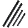 imageMr Pen Steel Rulers 6 8 12 14 inch Metal Rulers Pack of 4Black