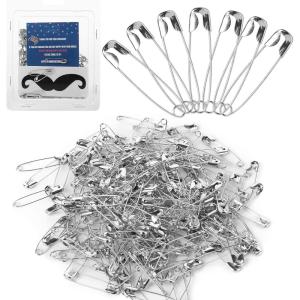 imageMr Pen Assorted Safety Pins  600 Pack Small ampamp Large Sizes Assorted Colors Ideal for ClothesSilver