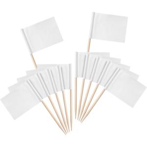 imageMr Pen Blank Toothpick Flags White 100 Pcs Cheese Markers Cheese Labels for Charcuterie Board Charcuterie Labels Cheese Board Labels Charcuterie Board Labels Buffet Labels Flag Toothpicks