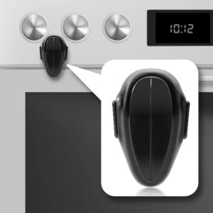 imageMr Pen Oven Lock Child Safety 1 Pack Black HeatResistant Oven Lock Stove Child Proof Stove Baby Proof Stove Locks Child Safety Oven Baby Proofing Oven Safety Locks for Babies