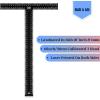 imageMr Pen  T Square T Ruler 12 inch Metal Ruler T Square Ruler Drafting Tools Architect Ruler Set Square Drafting Ruler Tsquare Truler Architectural Triangle Tee Ruler L Square Scale Ruler18 inch