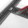 imageMr Pen  T Square T Ruler 12 inch Metal Ruler T Square Ruler Drafting Tools Architect Ruler Set Square Drafting Ruler Tsquare Truler Architectural Triangle Tee Ruler L Square Scale Ruler12 inch