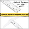 imageMr Pen 12 Inches Plastic T Square 3 Pack T Square Ruler T Square Transparent T Ruler Drafting T Square T Ruler for Crafting T Ruler Clear