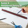 imageMr Pen Architectural Scale Ruler Scale Ruler 12 inch White Scale Ruler Contractor Architect Scal Scaling Ruler Drawing Ruler Architectural Ruler Rulers for Drawing Drafting ToolsBlack