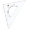 imageMr Pen Architectural Triangular Ruler Set with 12 Inch Triangular Scale 11 Inch 3060 and 8 Inch 4590 Triangles