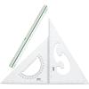 imageMr Pen Architectural Triangular Ruler Set with 12 Inch Triangular Scale 11 Inch 3060 and 8 Inch 4590 Triangles