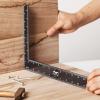 imageMr Pen Carpenter Square Framing Square 8 inch x 12 inch Carpenters Square Right Angle Ruler Framing Tools L Shape Ruler Metal Square Steel SquareBlack