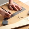 imageMr Pen Carpenter Square Framing Square 8 inch x 12 inch Carpenters Square Right Angle Ruler Framing Tools L Shape Ruler Metal Square Steel SquareSilver