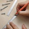 imageMr Pen Machinist Ruler 3 Pack Metric Precision Stainless Steel 6 inch12 inch  2 Pack